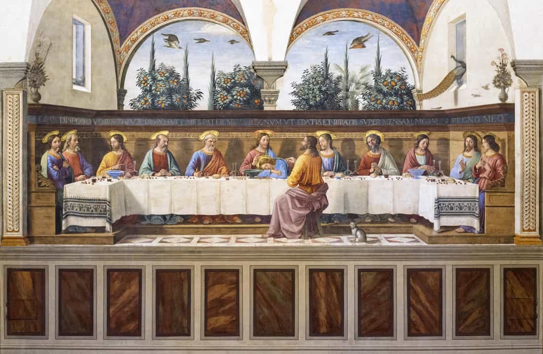 The Last Supper by Domenico Ghirlandaio Museo di San Marco Alamy It has to be - photo 4