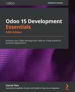 Odoo 15 Development Essentials Fifth Edition Enhance your Odoo development - photo 1