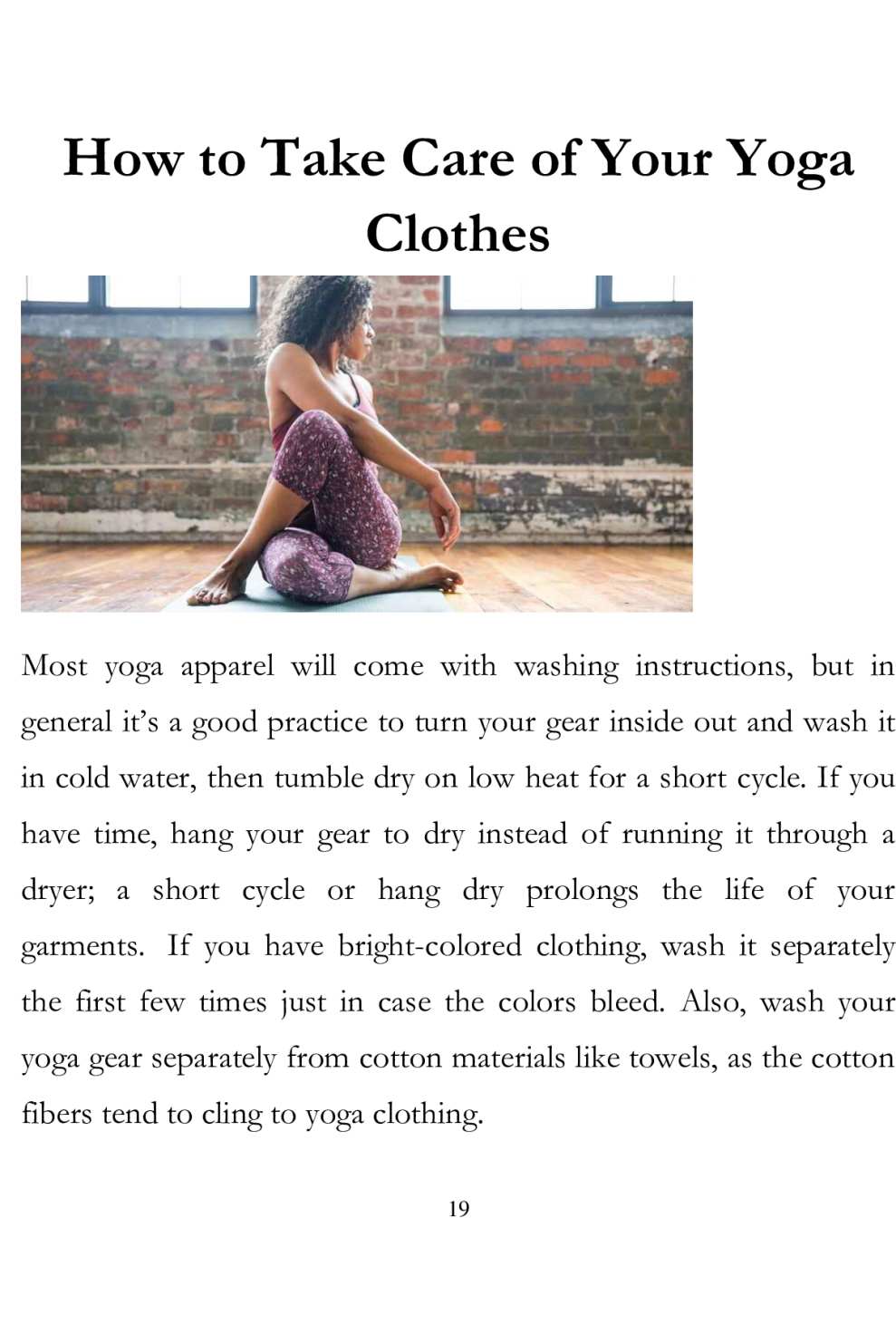 Yoga Poses Book Tips and Guide for Beginners - photo 20