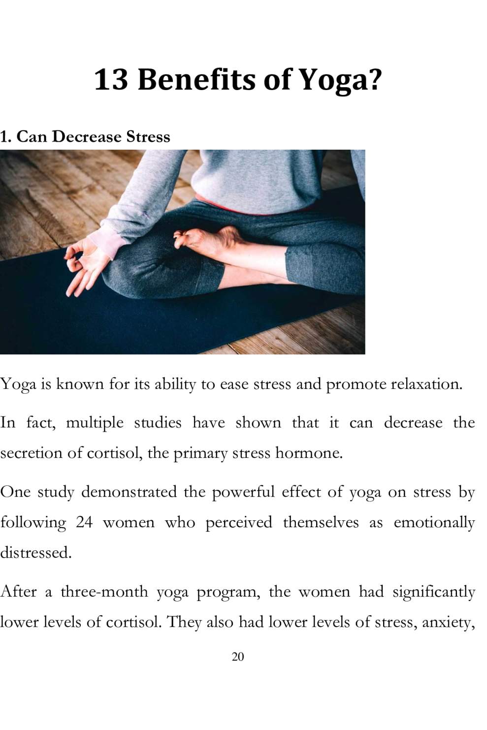 Yoga Poses Book Tips and Guide for Beginners - photo 21