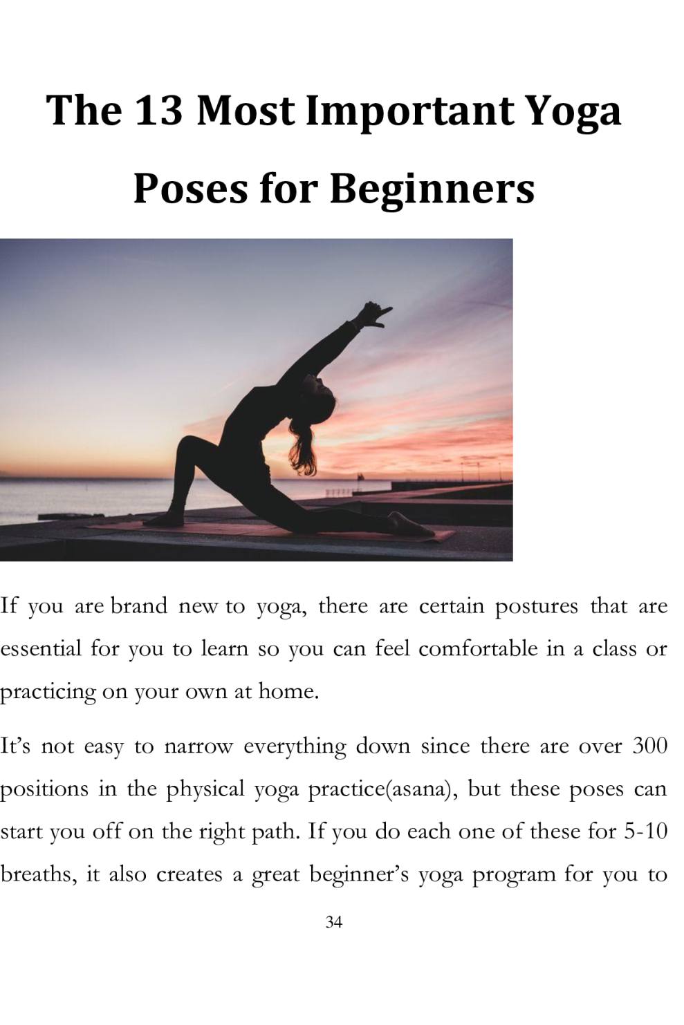 Yoga Poses Book Tips and Guide for Beginners - photo 35