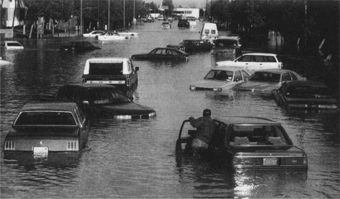 January 1995 storm Long Beach 1 APOCALYPSE THEME PARK - photo 4