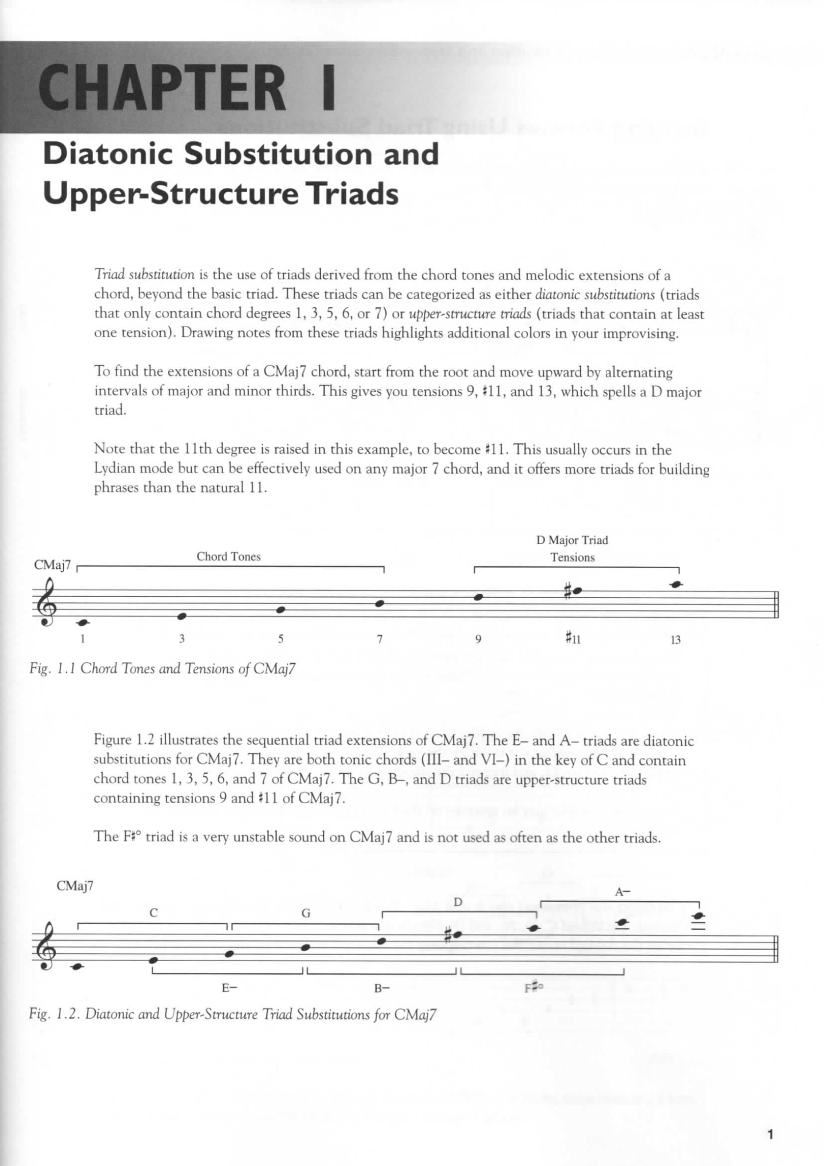Chapter 1 - Diatonic Substitution and Upper Structure Triads - photo 9