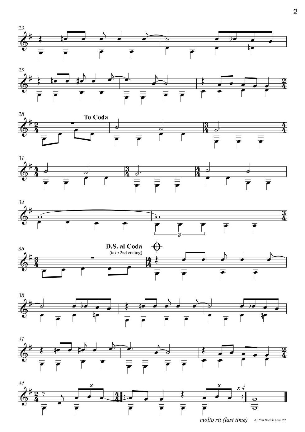 Love Songs Volume 1 6 Easy to Intermediate Fingerstyle Arrangements in TAB Notation - photo 4