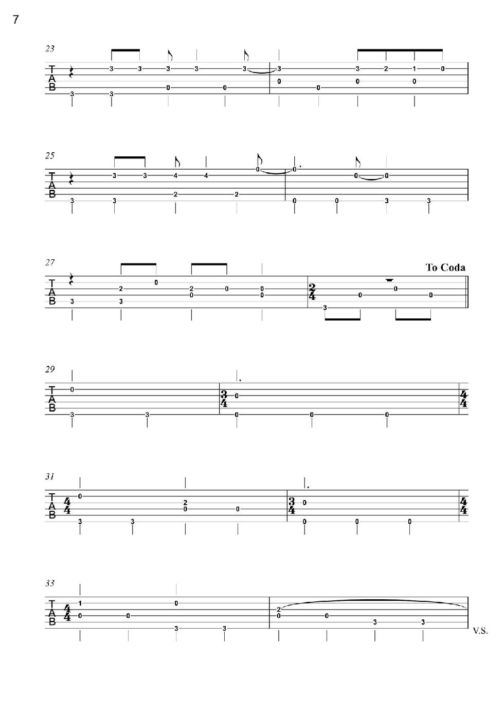 Love Songs Volume 1 6 Easy to Intermediate Fingerstyle Arrangements in TAB Notation - photo 9