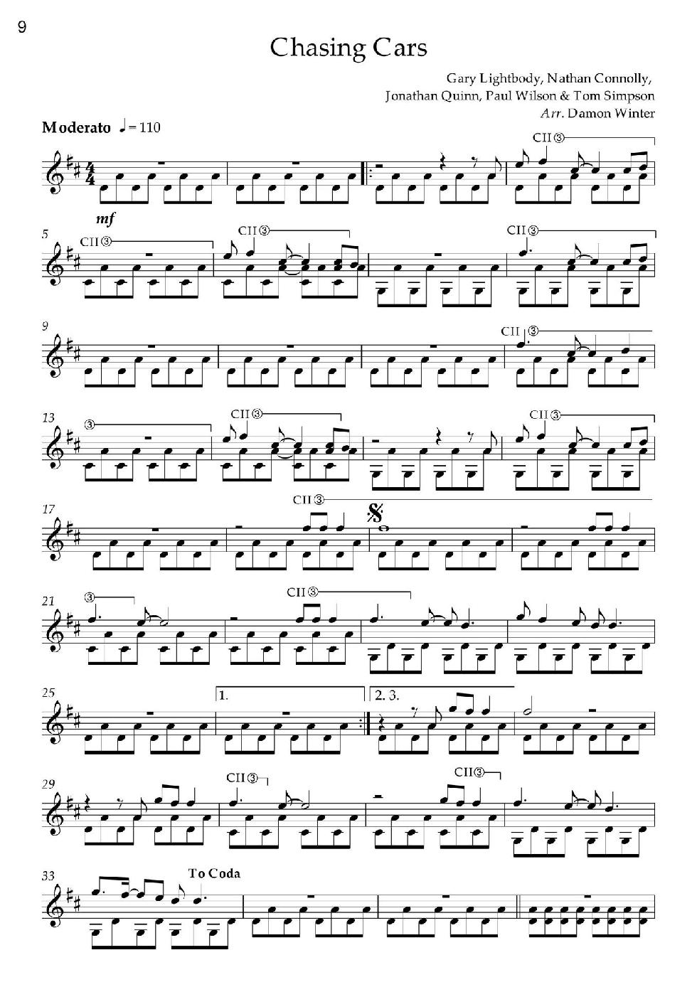 Love Songs Volume 1 6 Easy to Intermediate Fingerstyle Arrangements in TAB Notation - photo 11