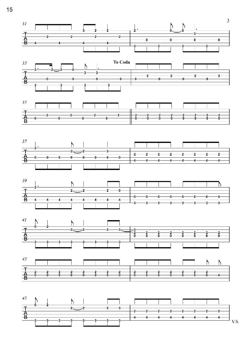 Love Songs Volume 1 6 Easy to Intermediate Fingerstyle Arrangements in TAB Notation - photo 17