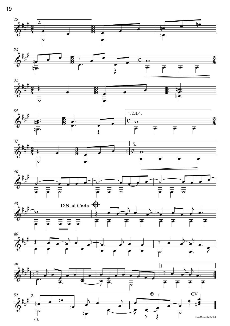 Love Songs Volume 1 6 Easy to Intermediate Fingerstyle Arrangements in TAB Notation - photo 21