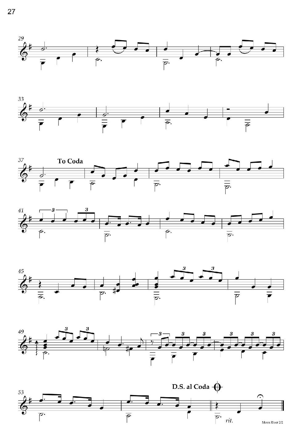 Love Songs Volume 1 6 Easy to Intermediate Fingerstyle Arrangements in TAB Notation - photo 29