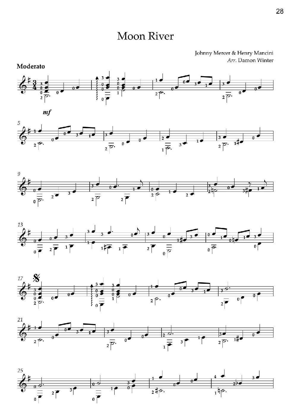 Love Songs Volume 1 6 Easy to Intermediate Fingerstyle Arrangements in TAB Notation - photo 30