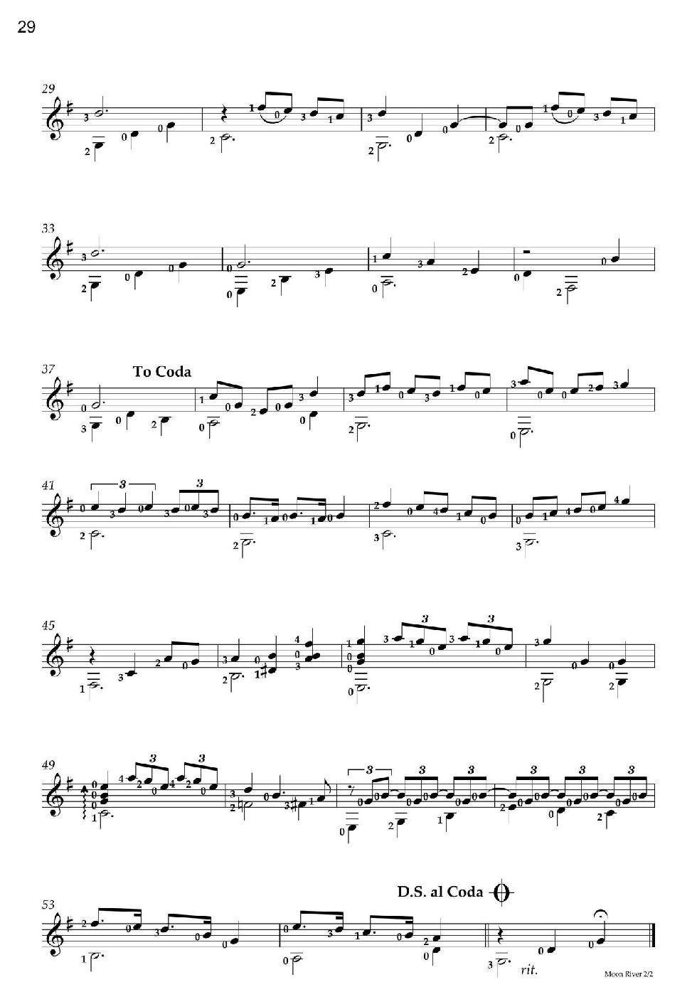 Love Songs Volume 1 6 Easy to Intermediate Fingerstyle Arrangements in TAB Notation - photo 31