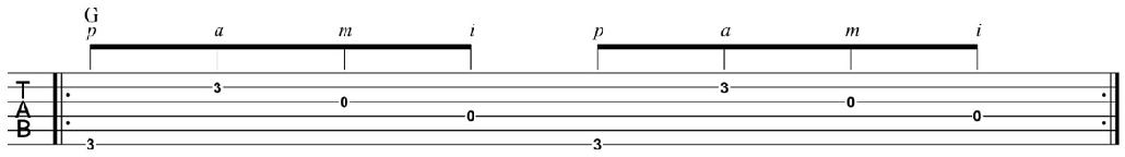 Heres the same example with the progression G Am GB C Fig 61 Using - photo 11