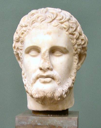 Philip II of Macedon Alexanders father Bust of a young Alexander the Great - photo 7