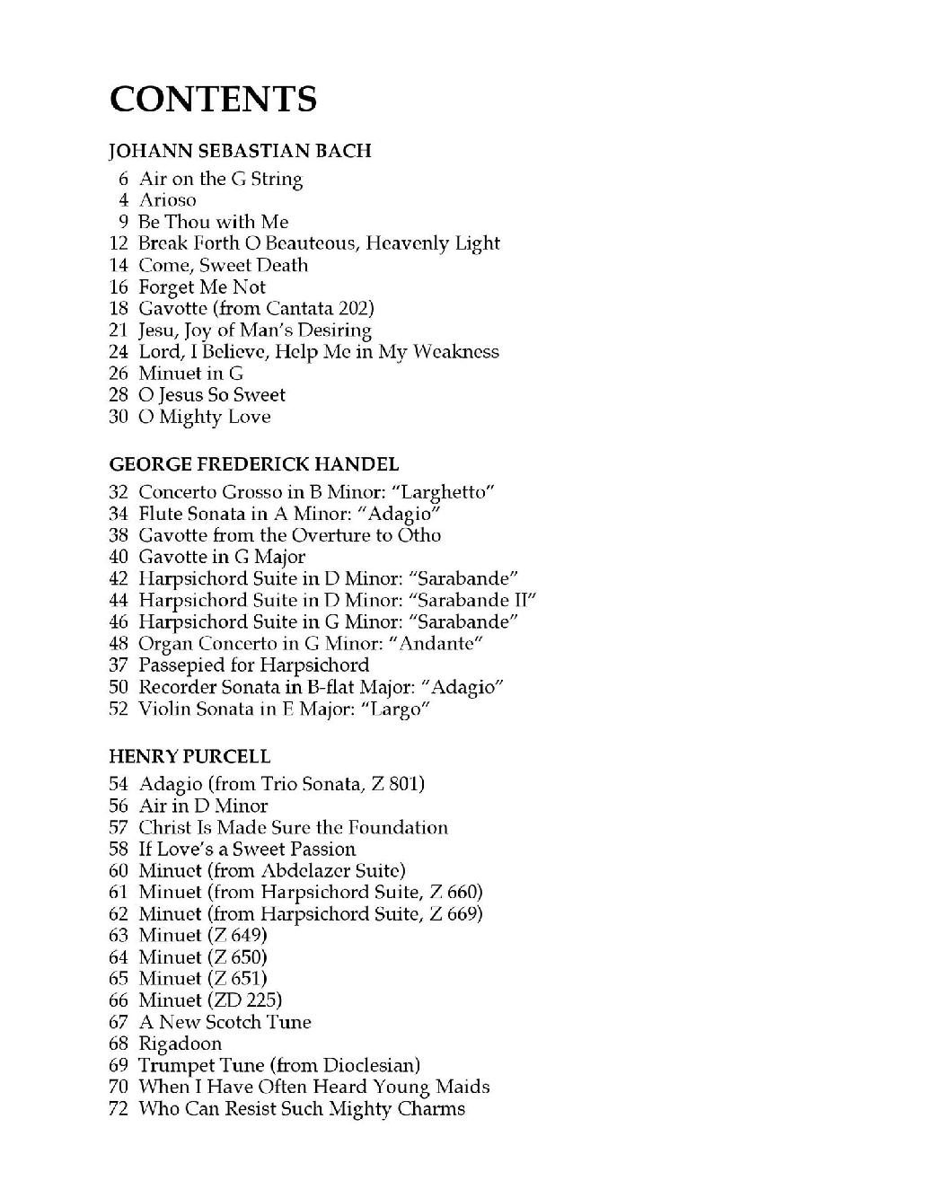 Big Book of Baroque Guitar Solos 72 Easy Classical Guitar Pieces in Standard Notation and Tablature Featuring the Music of Bach Handel Purcell Telemann and Vivaldi - photo 2