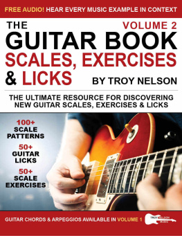 Troy Nelson The Guitar Book: Volume 2: The Ultimate Resource for Discovering New Guitar Scales, Exercises, and Licks!