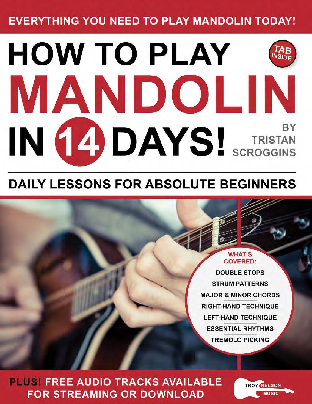 FREE AUDIO EXAMPLES HOW TO PLAY MANDOLIN Available for Streaming or - photo 1