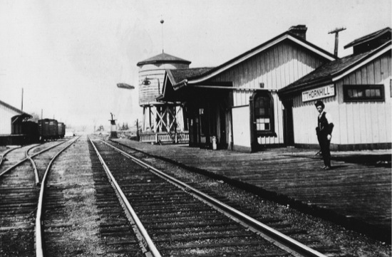 The Ontario and Hurons station at Thornhill typifies the lines early station - photo 10