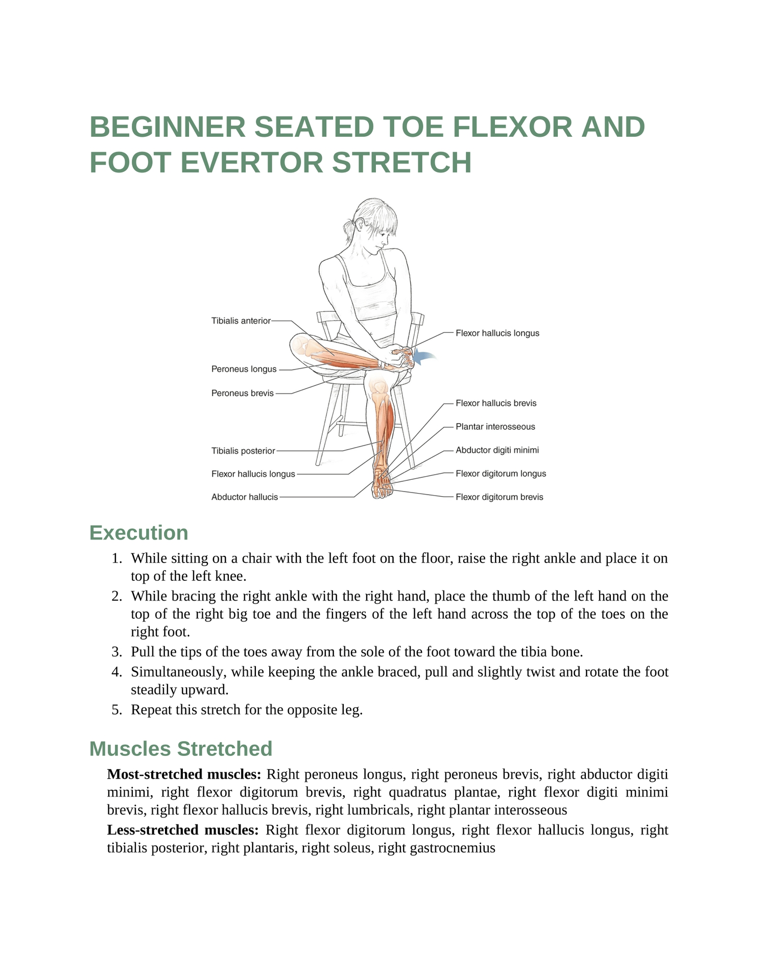 Stretching Anatomy Your Illustrated Guide To Improving Flexibility And Muscular Strength - photo 30