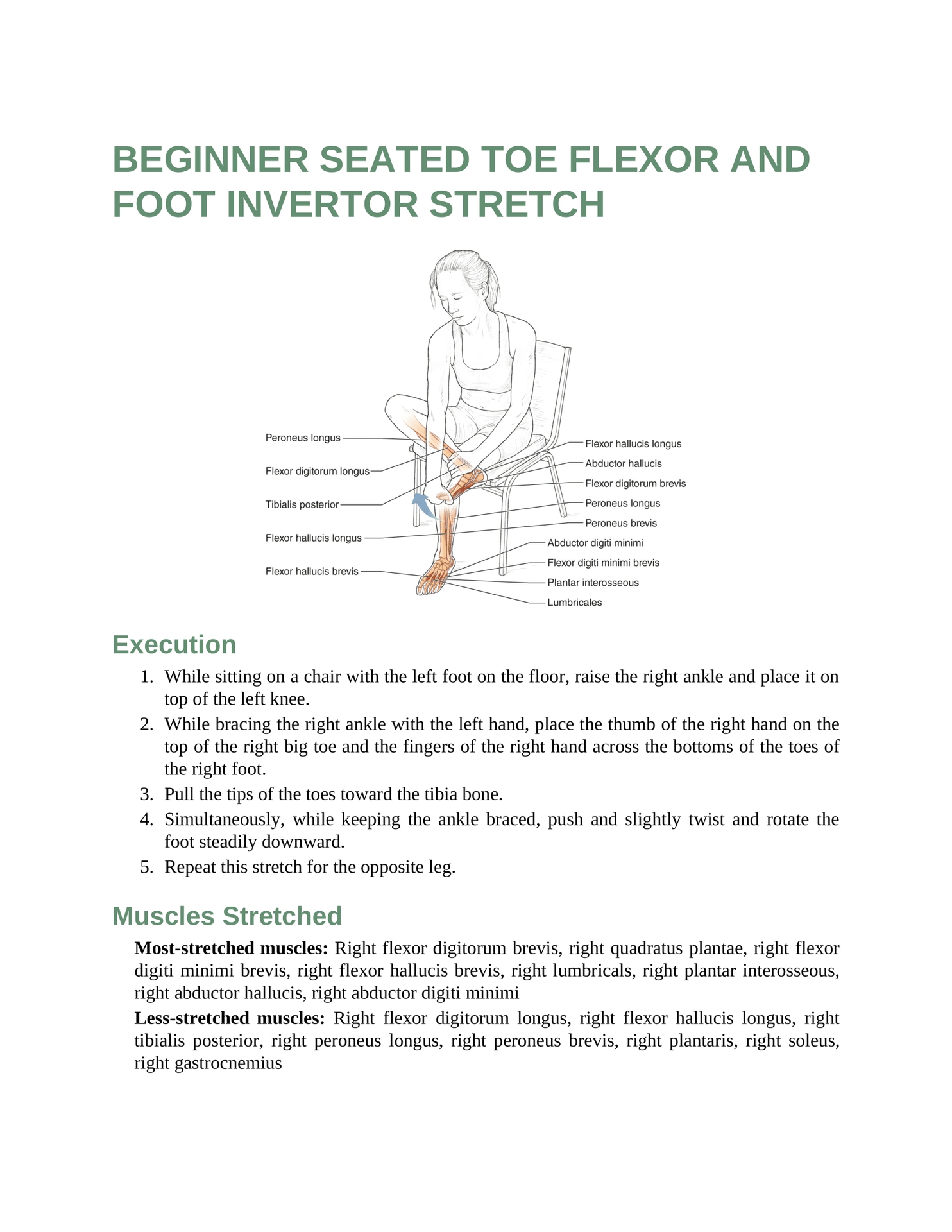 Stretching Anatomy Your Illustrated Guide To Improving Flexibility And Muscular Strength - photo 36