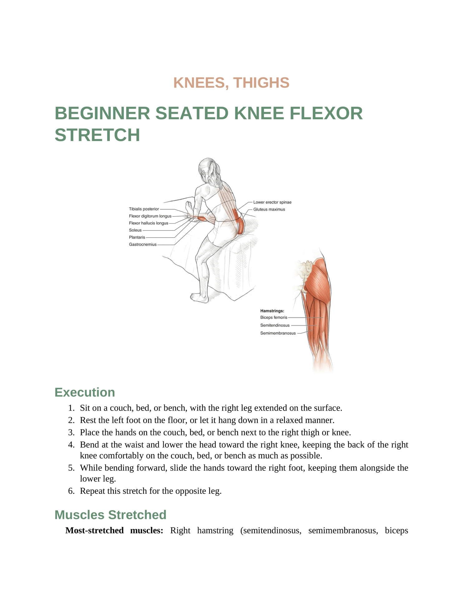 Stretching Anatomy Your Illustrated Guide To Improving Flexibility And Muscular Strength - photo 43