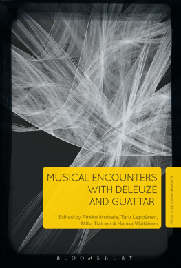 Pirkko Moisala Musical Encounters with Deleuze and Guattari