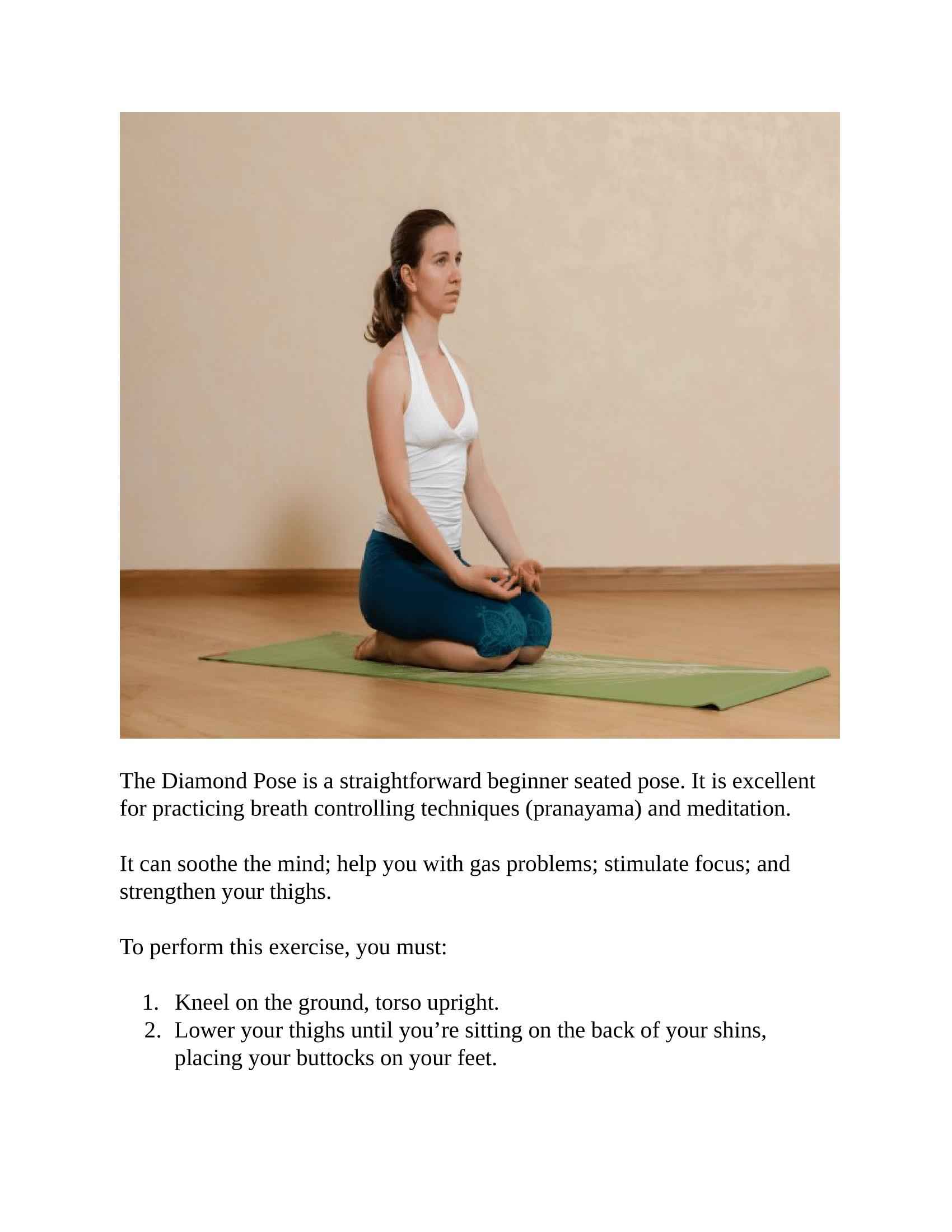 Yoga Guide for Beginners 101 Positions and also Series for Strength Versatility and also Mindfulness - photo 36