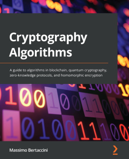 Massimo Bertaccini - Cryptography Algorithms