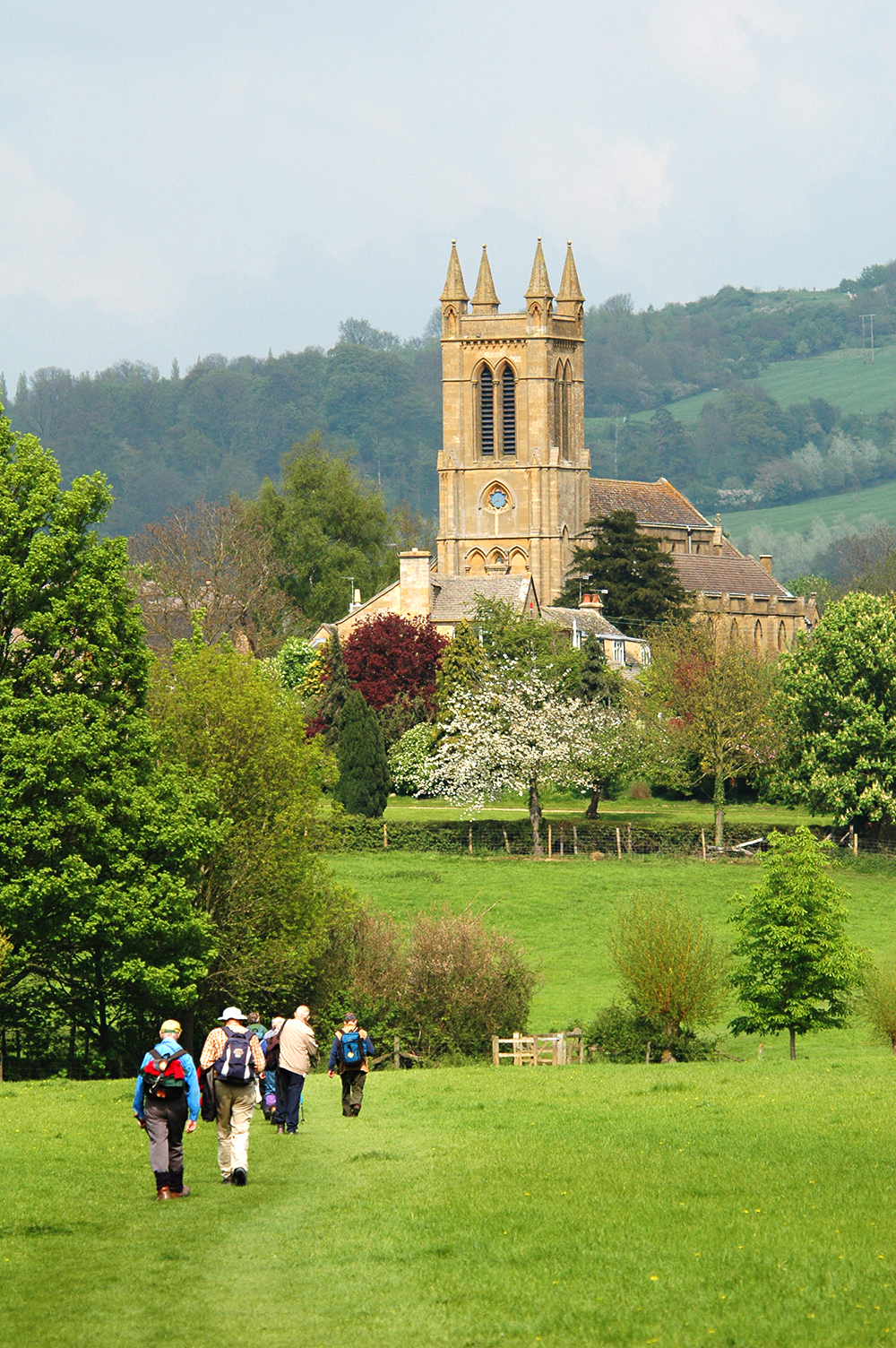 The Cotswolds Hikers approaching Broadway LEADINGLIGHTS GETTY IMAGES BEST - photo 8