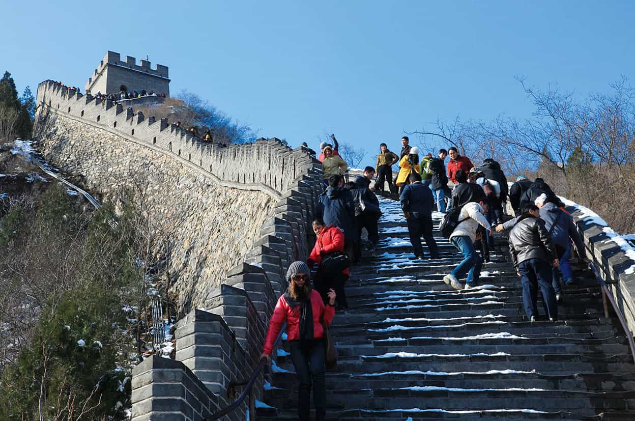 Great Wall Though Badaling is most popular with domestic tourists the crowds - photo 6