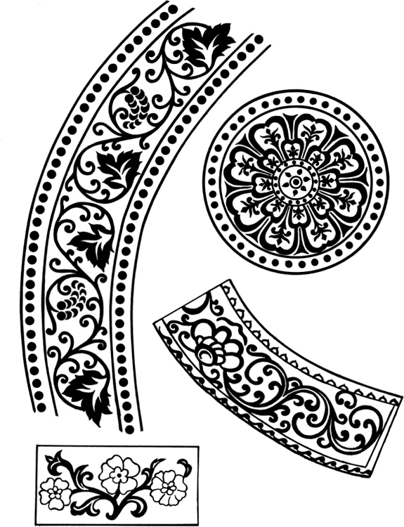 Ornamental tiles Old Silla 6th-8th century Saddle ornament Old Silla - photo 10