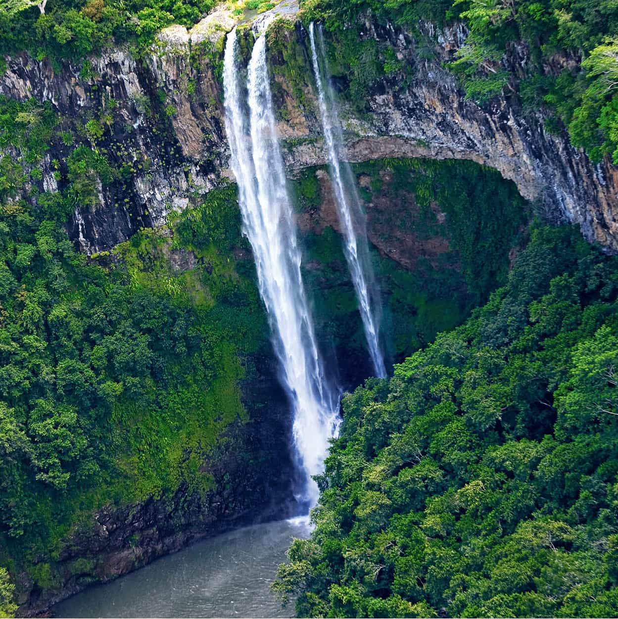 Top Attraction 6 MTPA Chamarel Waterfalls This dramatic cataract tumbles from - photo 9