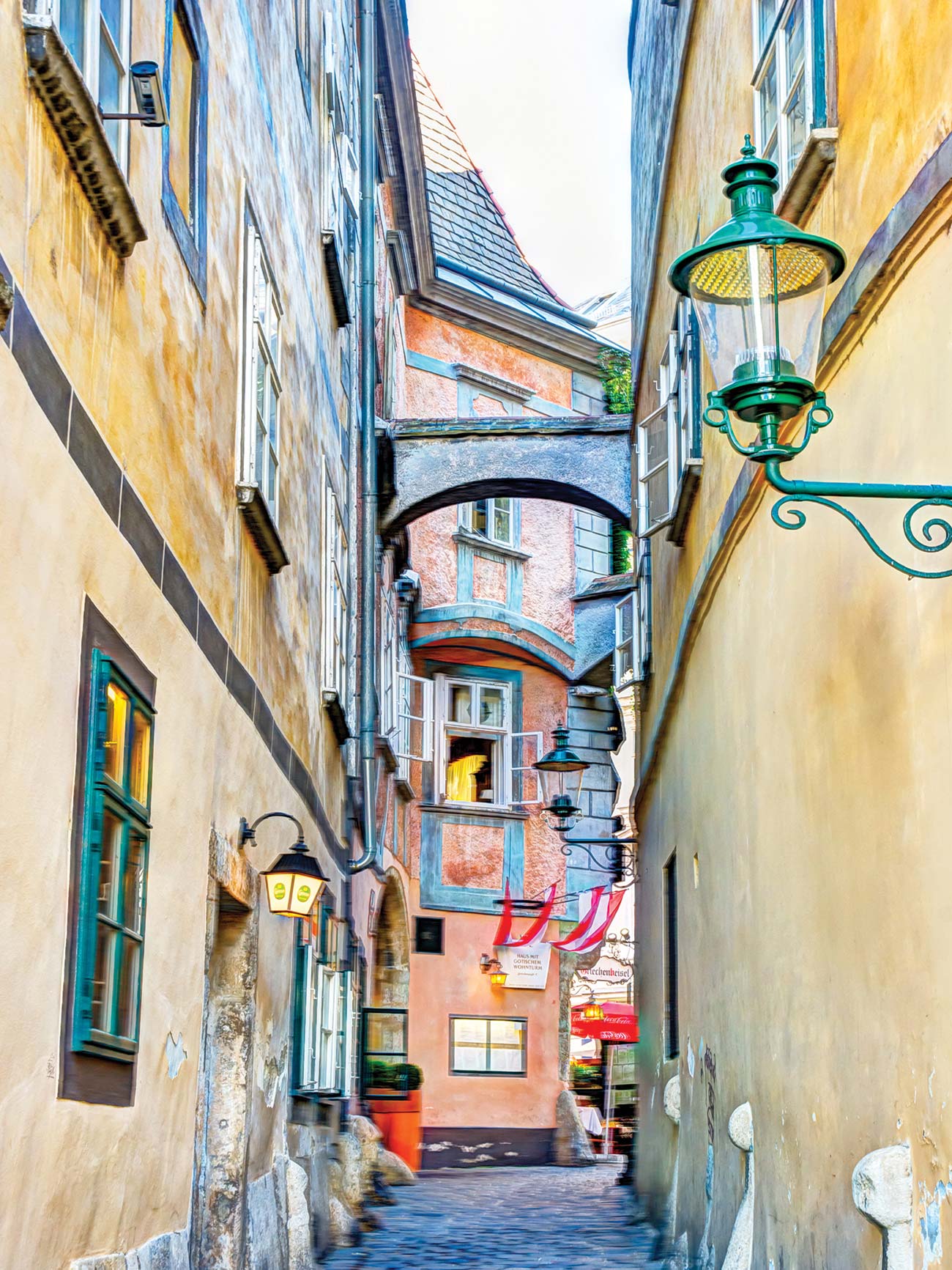 a narrow alley in old town Vienna Pragues Old Town Square Prague - photo 6