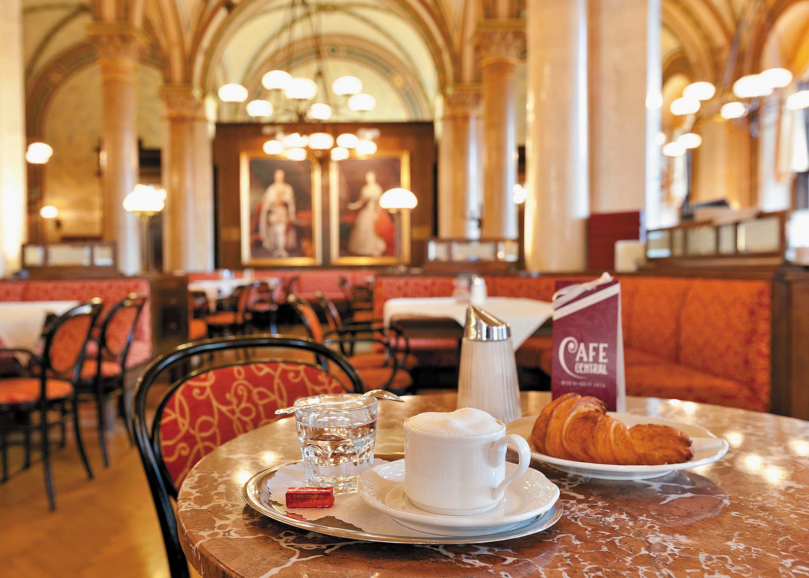 Sipping a Melange in a cozy booth within a classic in the Czech Republic - photo 18