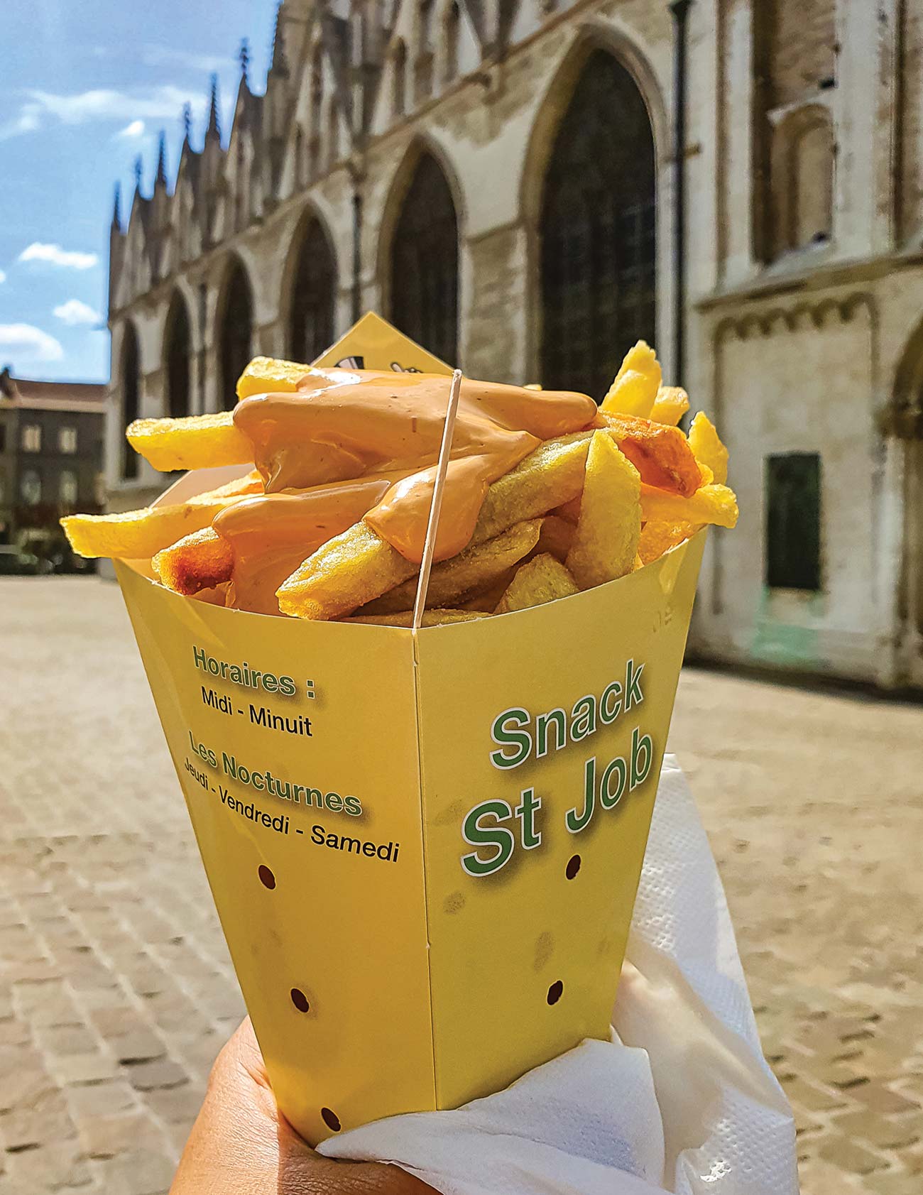 frites in Brussels spring in the Keukenhof gardens Netherlands - photo 12