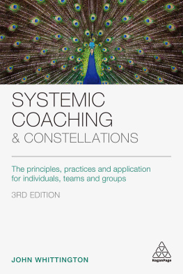 John Whittington - Systemic Coaching and Constellations