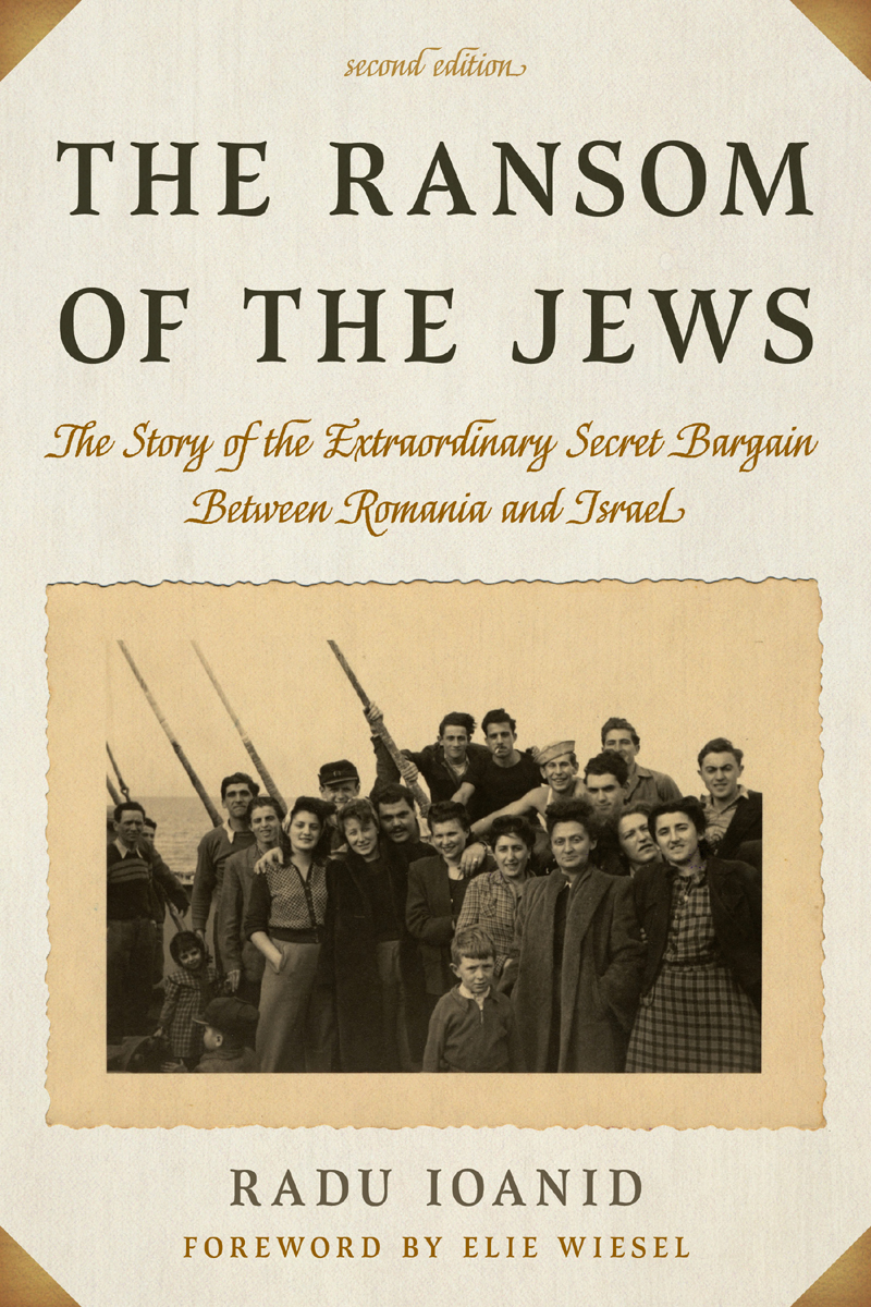 The Ransom of the Jews This volume was written and published by the author - photo 1