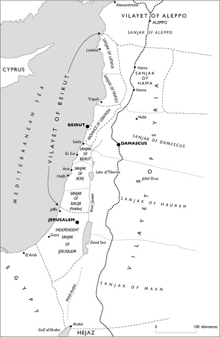 1 The Ottoman Middle East and its administrative units 2 The Sykes Picot - photo 2