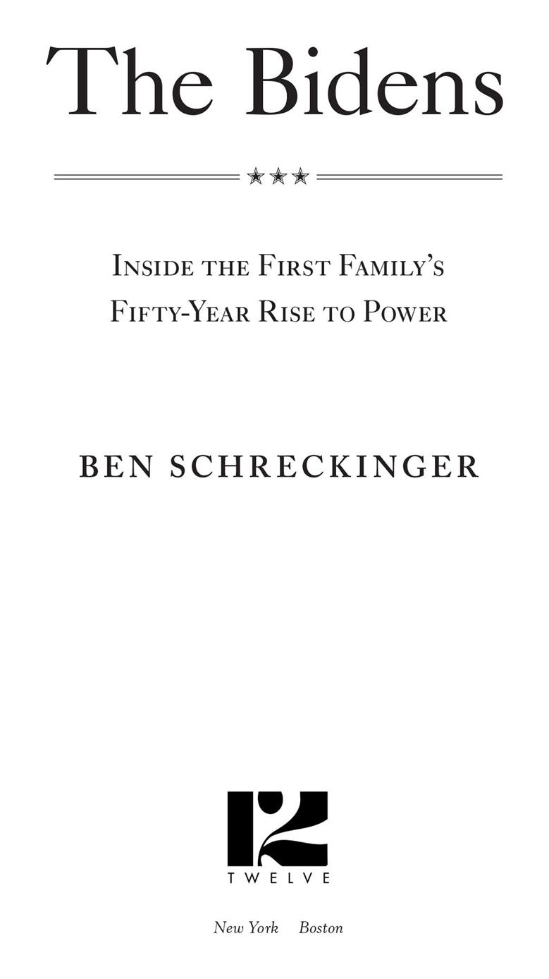 Copyright 2021 by Ben Schreckinger Cover design by Sarahmay Wilkinson Cover - photo 1