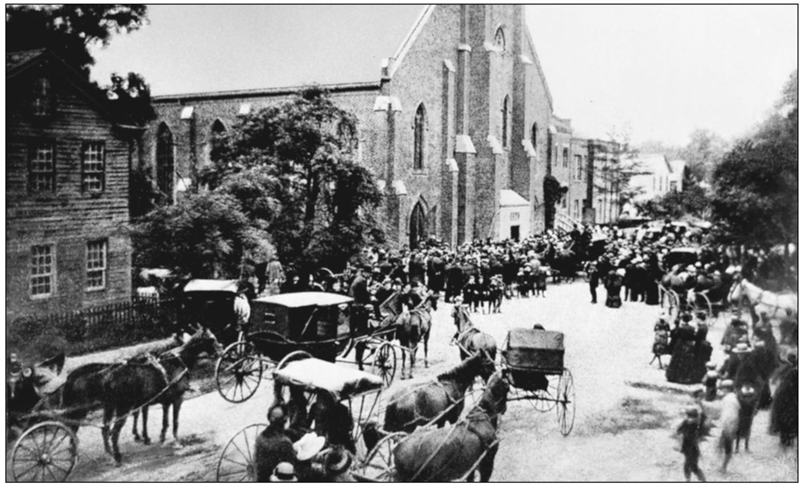 As Corktowns Irish population grew Most Holy Trinity Church was moved on - photo 3