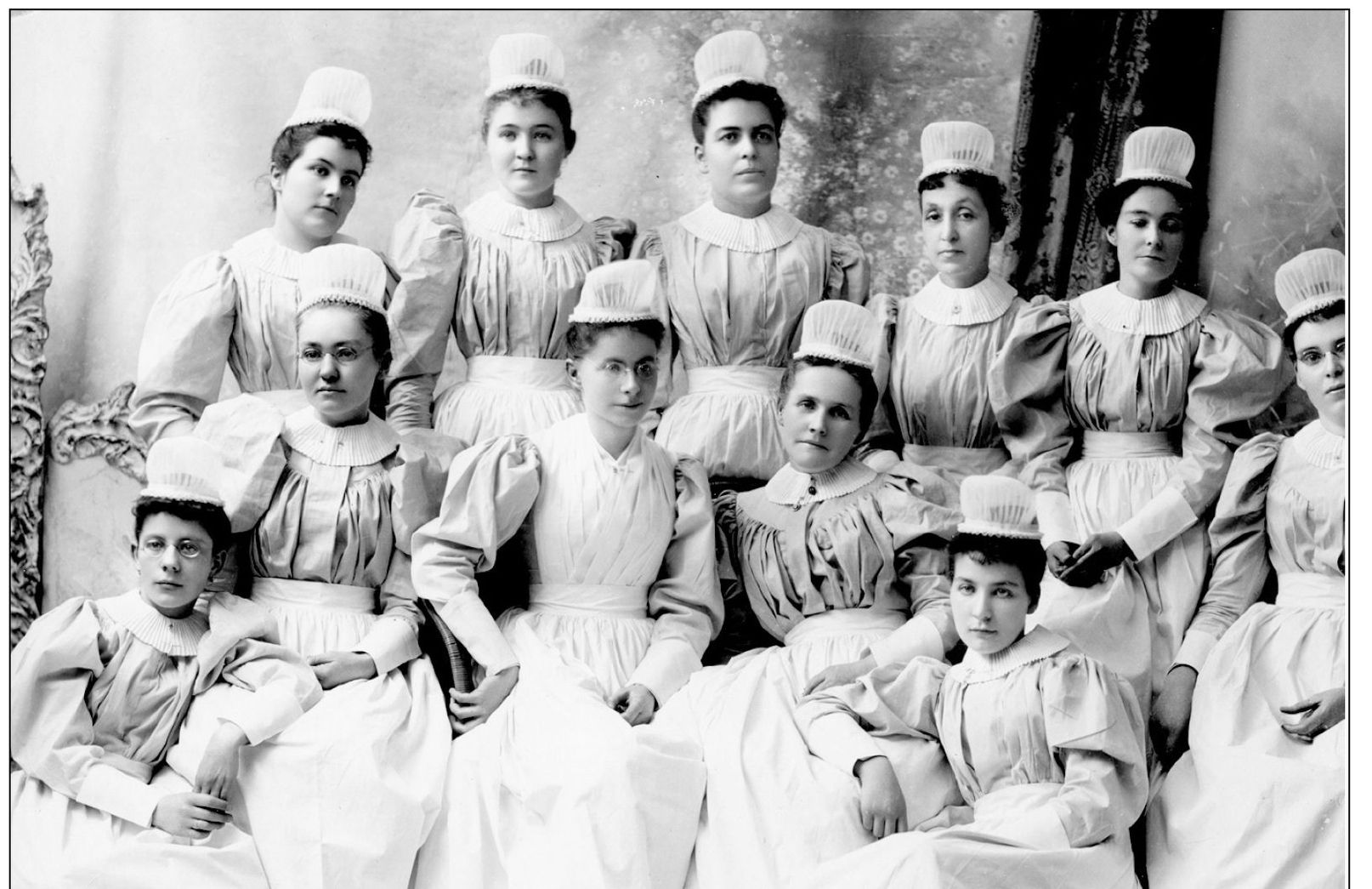 FIRST GRADUATING CLASS ST MARYS HOSPITAL 1896 Miss Helen Ryan was the - photo 8