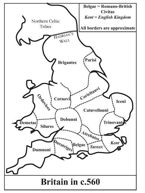 Post-Roman Britain at first had a central authority under a governor with - photo 5