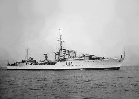 The British destroyer HMS Cossack that broke Norwegian neutrality and so - photo 4