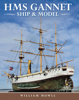 William Mowll - HMS Gannet: Ship and Model