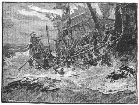 The wreck of the White Ship off Barfleur Normandy on 25 November 1120 caused - photo 3