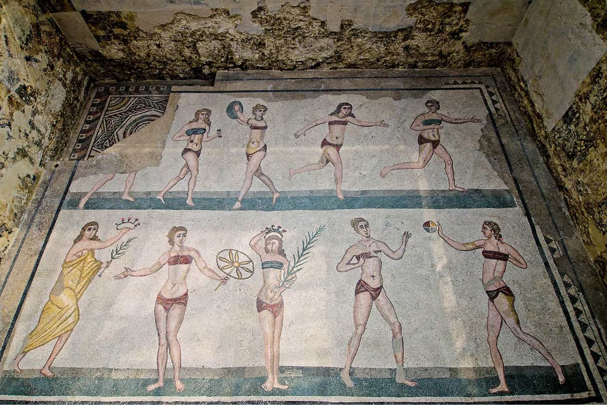 Villa Romana mosaics This superb villa in Piazza Armerina boasts some of the - photo 13