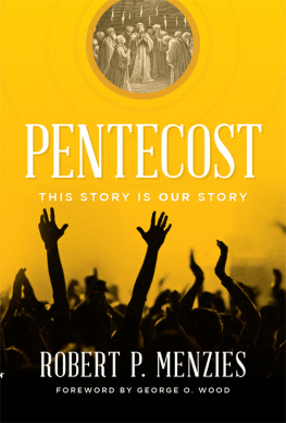 Menzies - Pentecost: This Story Is Our Story