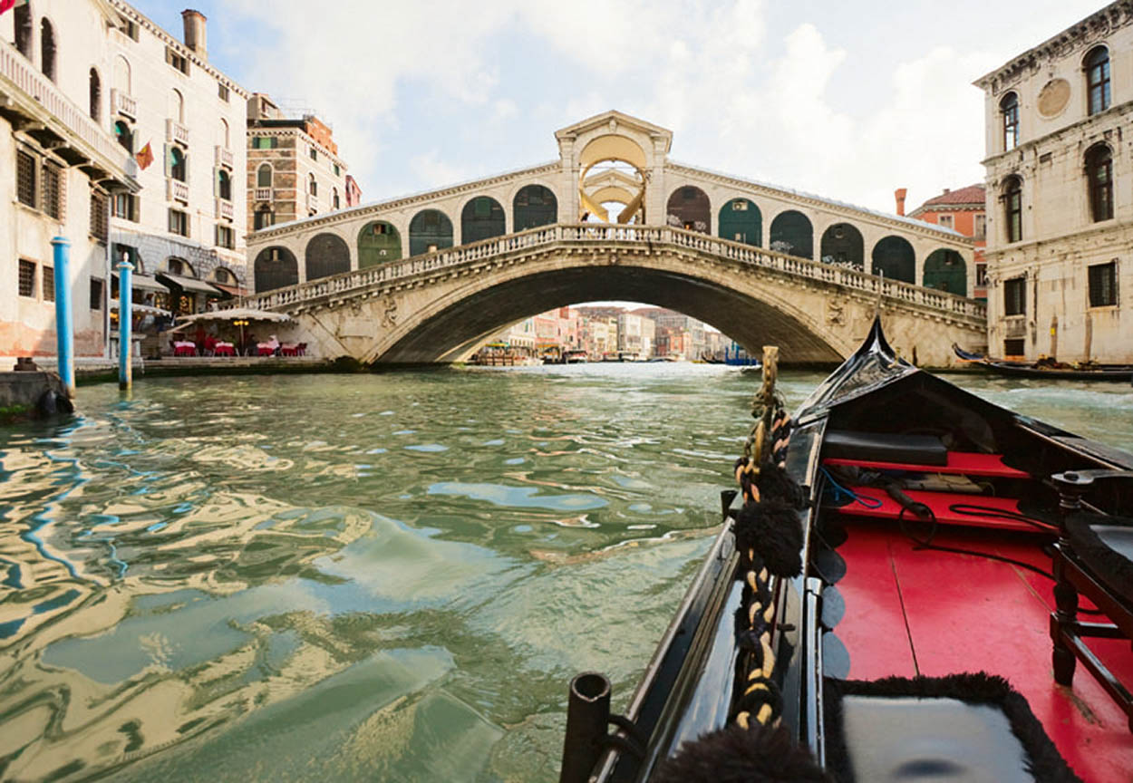 Venice Sweep down the Grand Canal on a No 1 vaporetto glide by in a gondola - photo 13