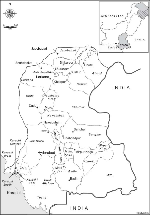 Map of Sindh ABBREVIATIONS AIML All India Muslim League AL Awami - photo 3