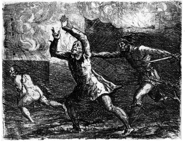 Fig 10 A soldier attacking fleeing peasants From Hans Ulrich Franck Scenes - photo 13