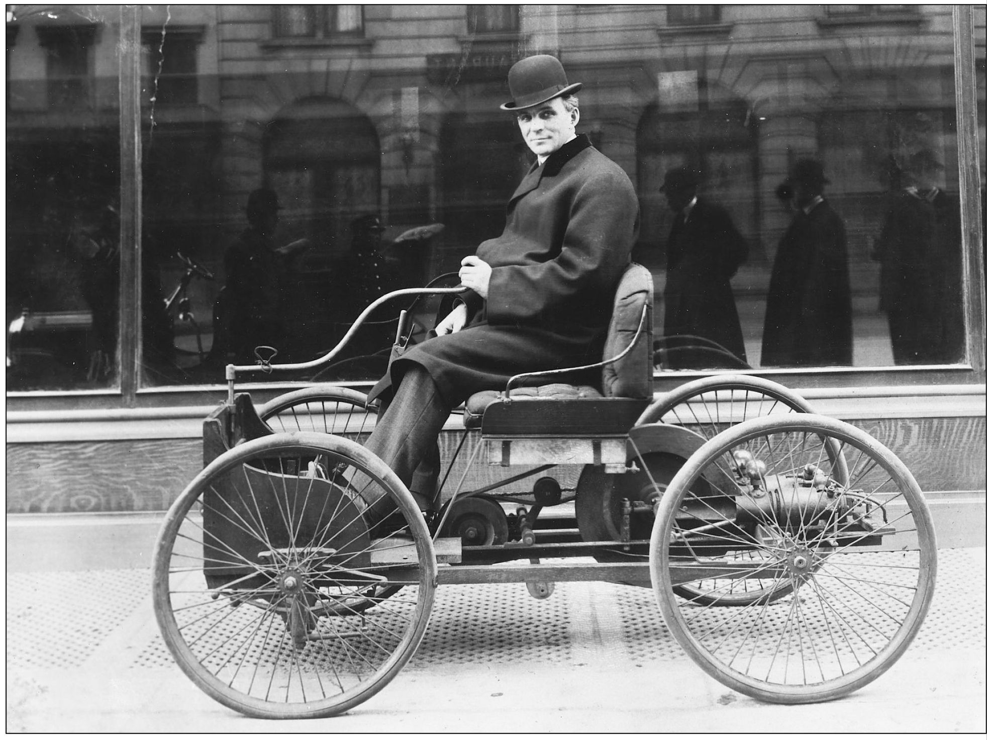 HENRY FORD AND HIS QUADRICYCLE Henry Ford was the 33-year-old night-shift - photo 6